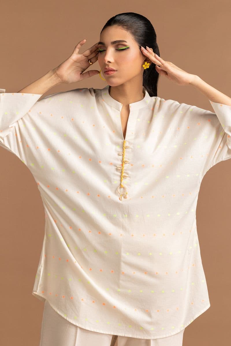 Jacquard Embellished Tunic thumbnail