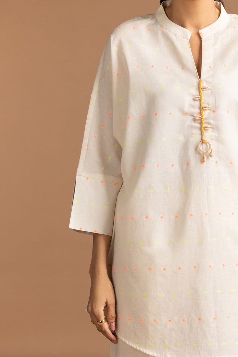 Jacquard Embellished Tunic thumbnail