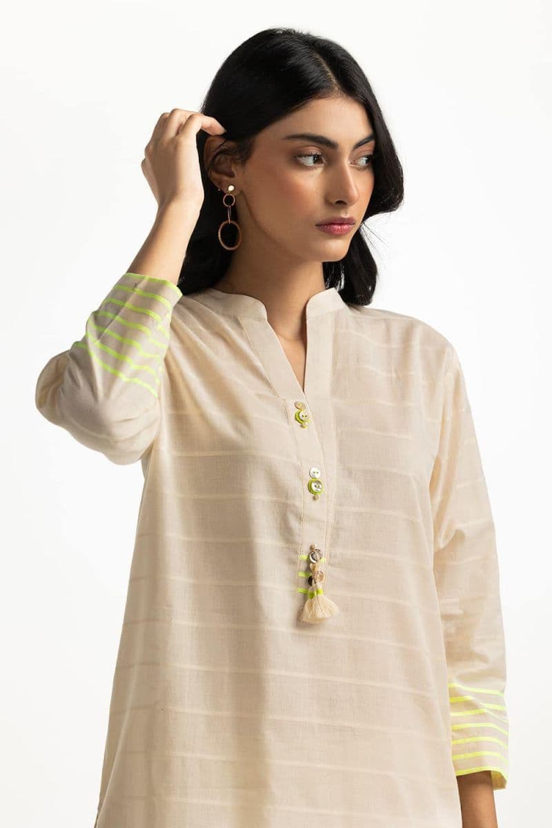 Dyed Jacquard Florescent Shirt thumbnail