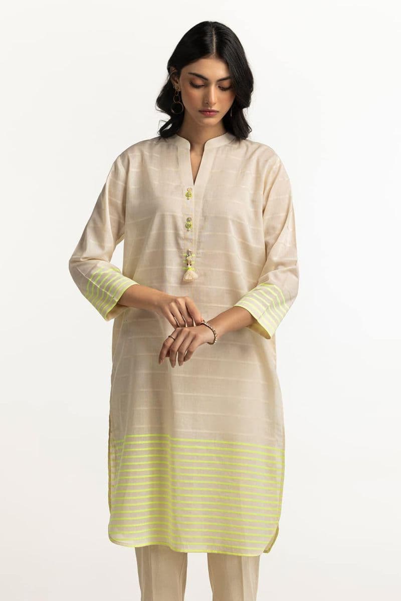 Dyed Jacquard Florescent Shirt thumbnail