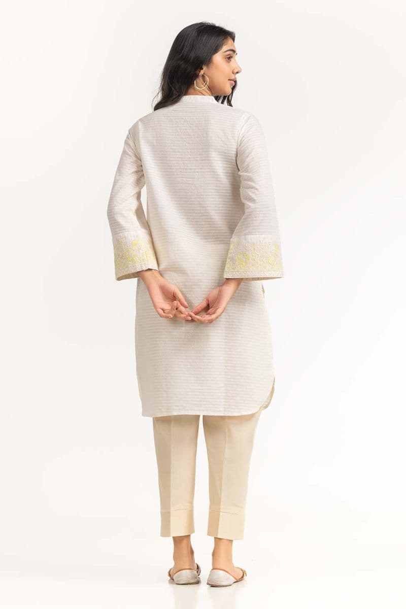 Needle Craft Lurax Dobby Dyed Embroidered Shirt thumbnail