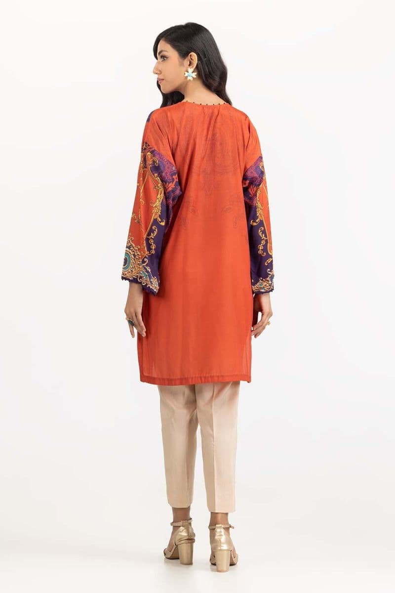 Luxury Pret Digital Printed Embelished Shirt thumbnail