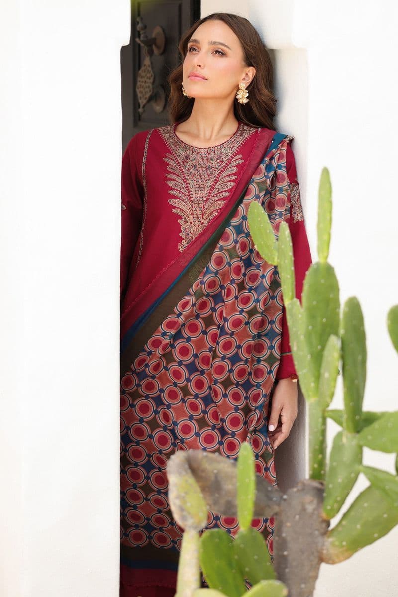 EMBROIDERED LAWN RTW-1236