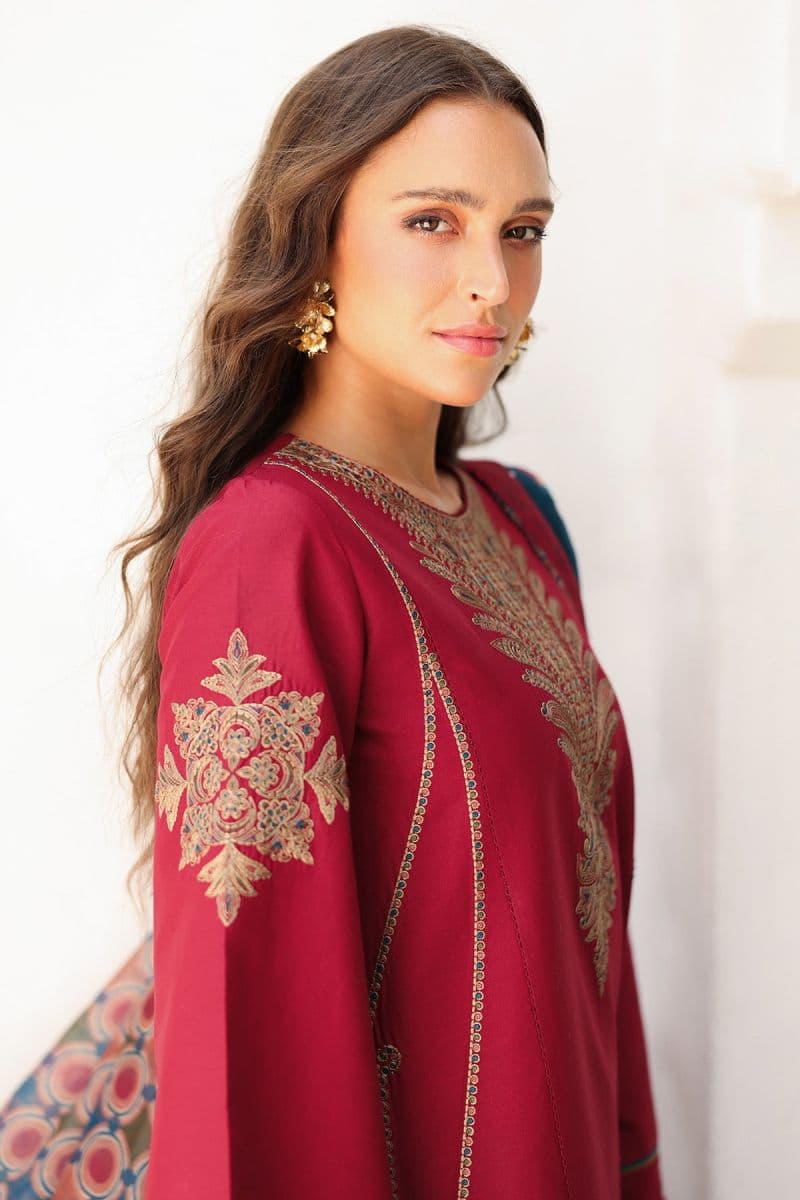 EMBROIDERED LAWN RTW-1236