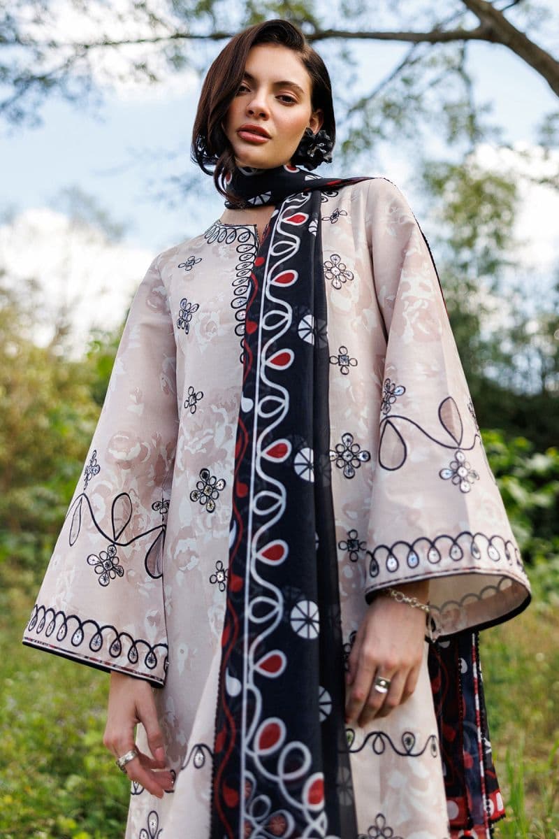 EMBROIDERED LAWN RTW-1289