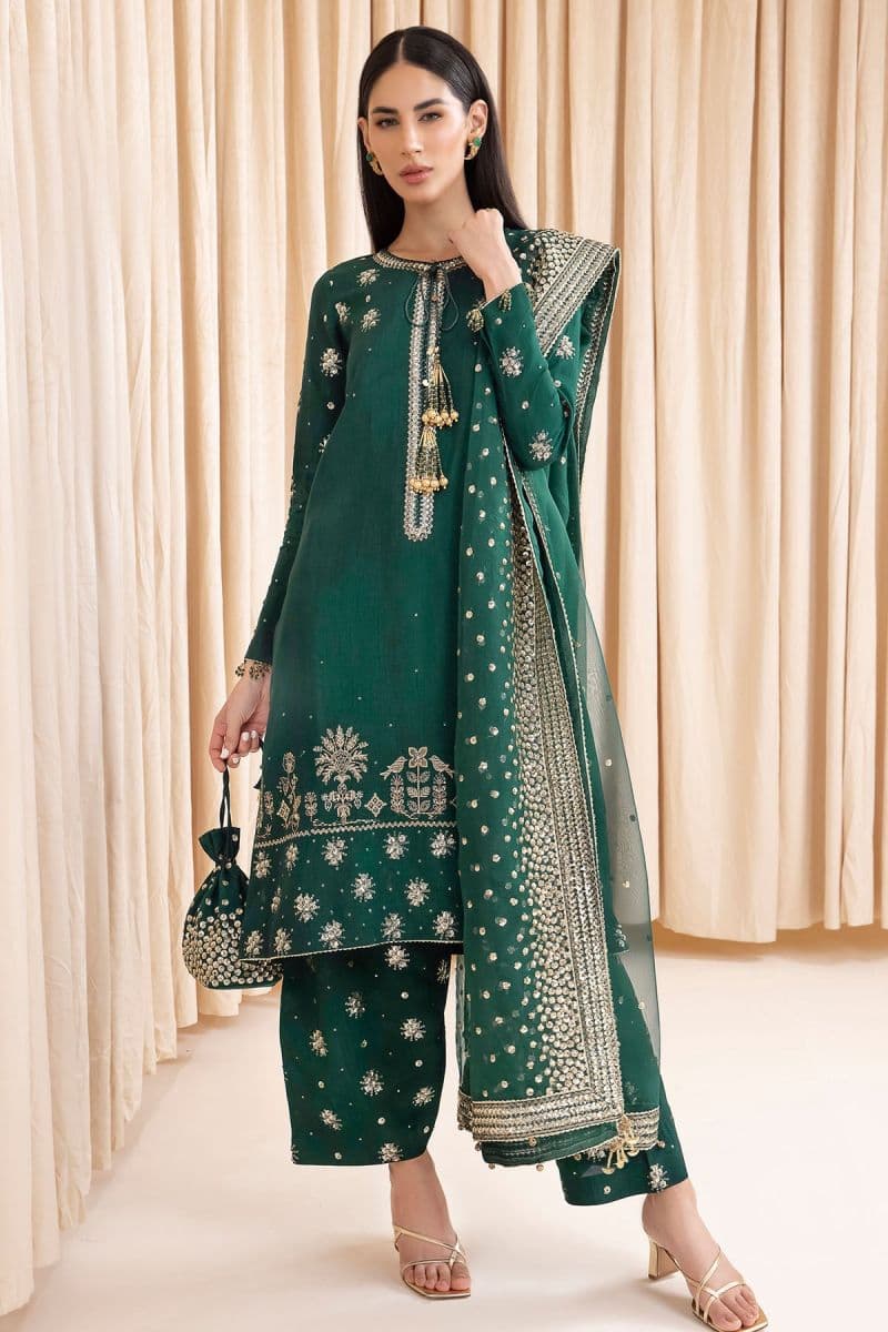 Embroidered Raw Silk UR-7003 thumbnail