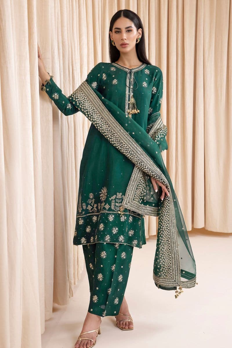 Embroidered Raw Silk UR-7003 thumbnail