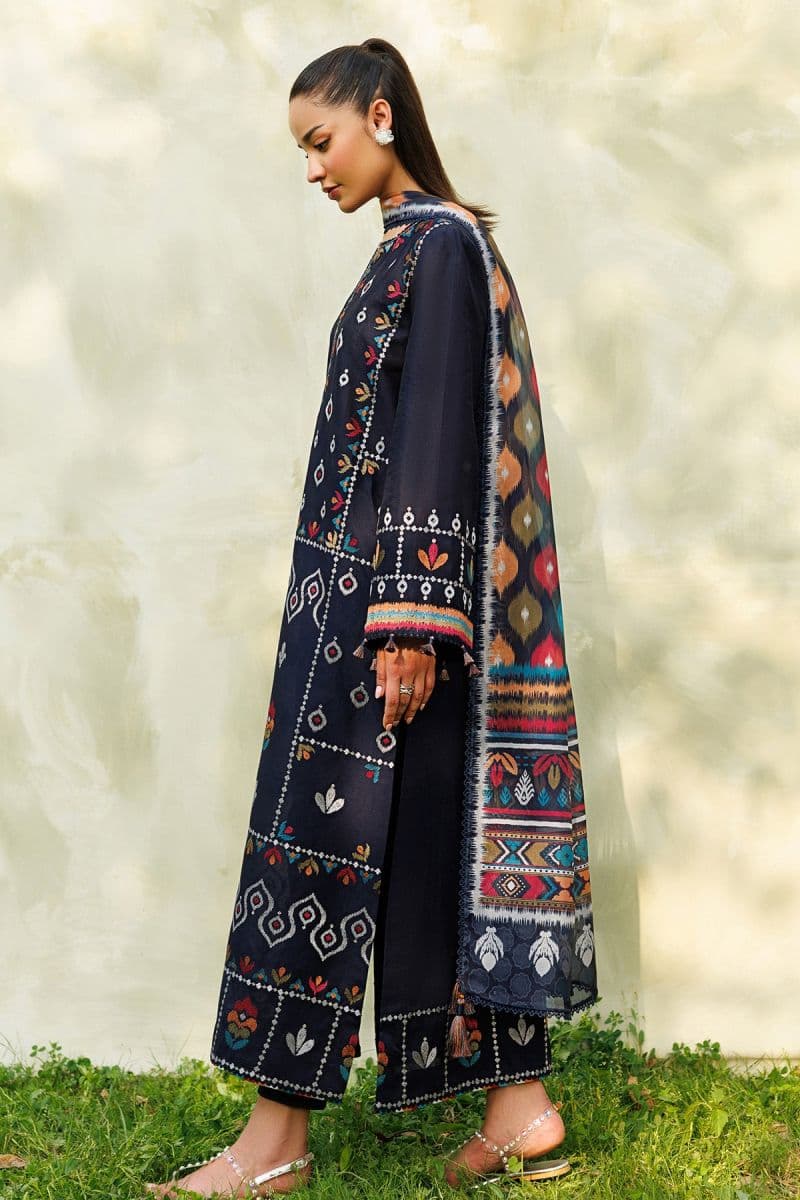Embroidered Cambric Ready-to-Wear Suit