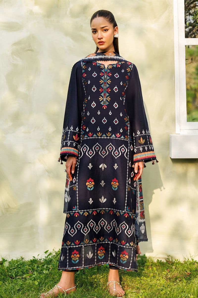 Embroidered Cambric Ready-to-Wear Suit
