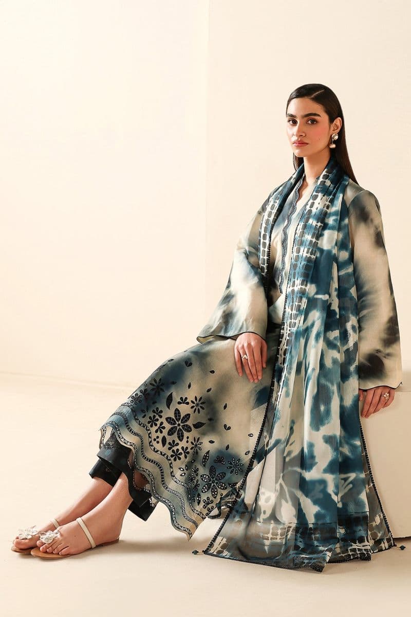 EMBROIDERED LAWN RTW-1241