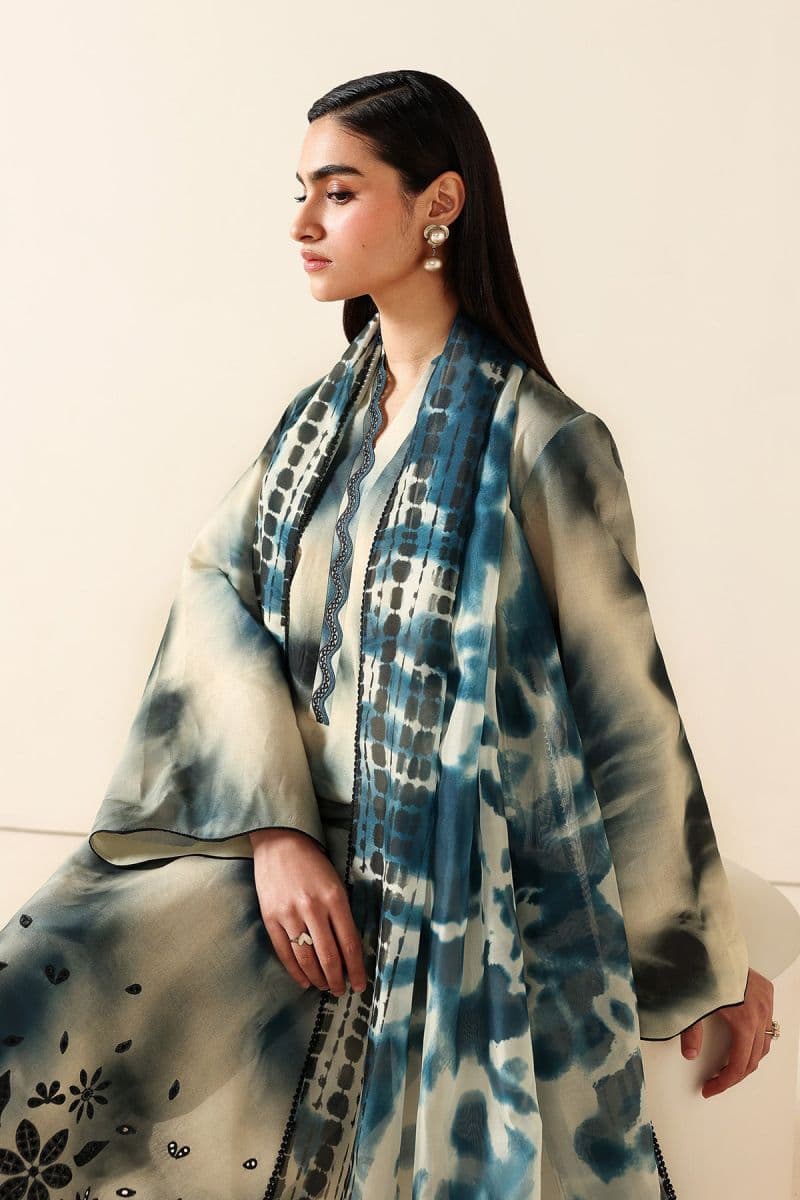EMBROIDERED LAWN RTW-1241