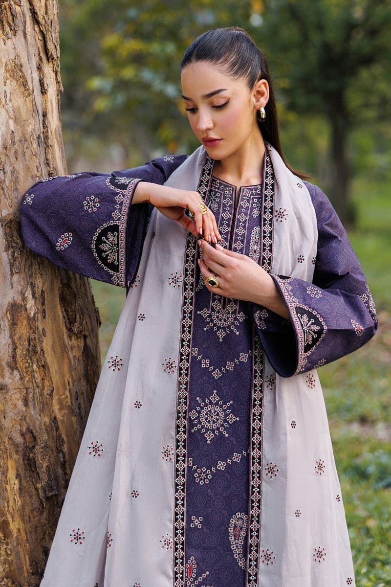 Embroidered Cambric Ready-to-Wear Suit