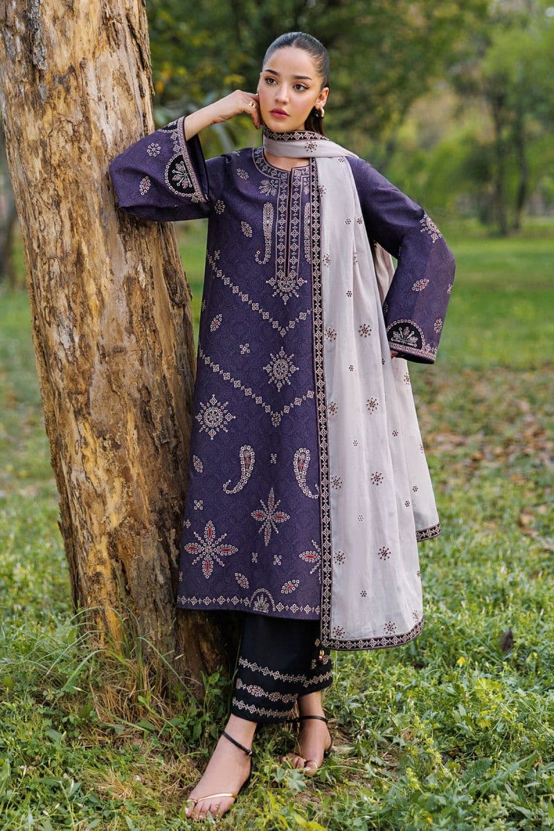 Embroidered Cambric Ready-to-Wear Suit