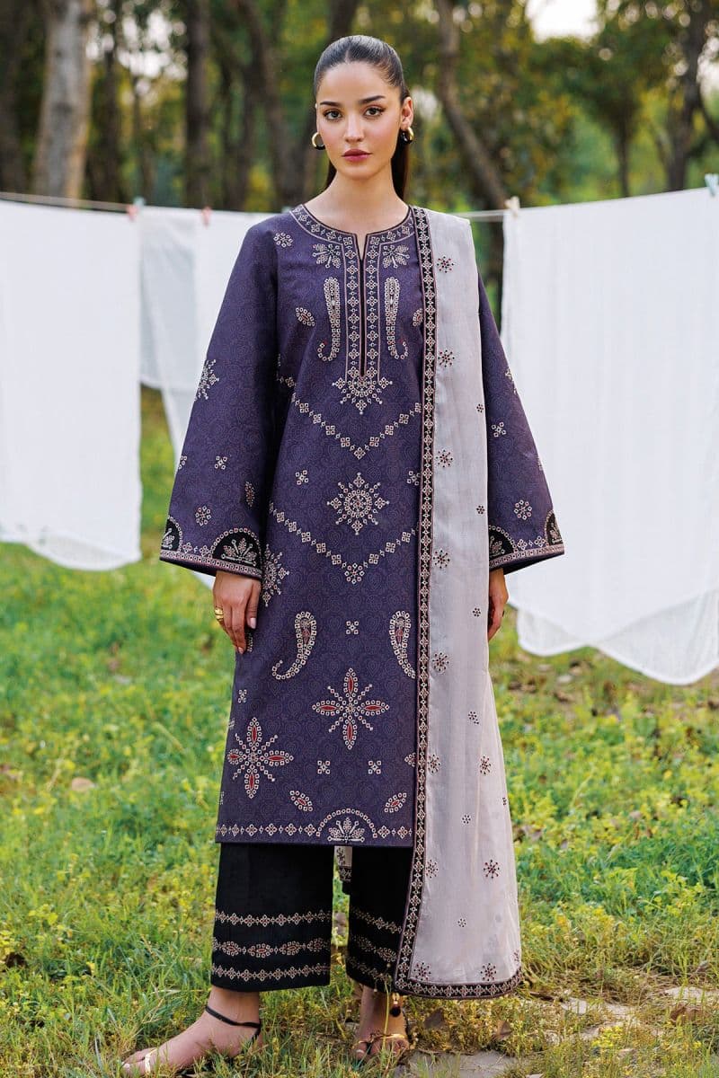 Embroidered Cambric Ready-to-Wear Suit