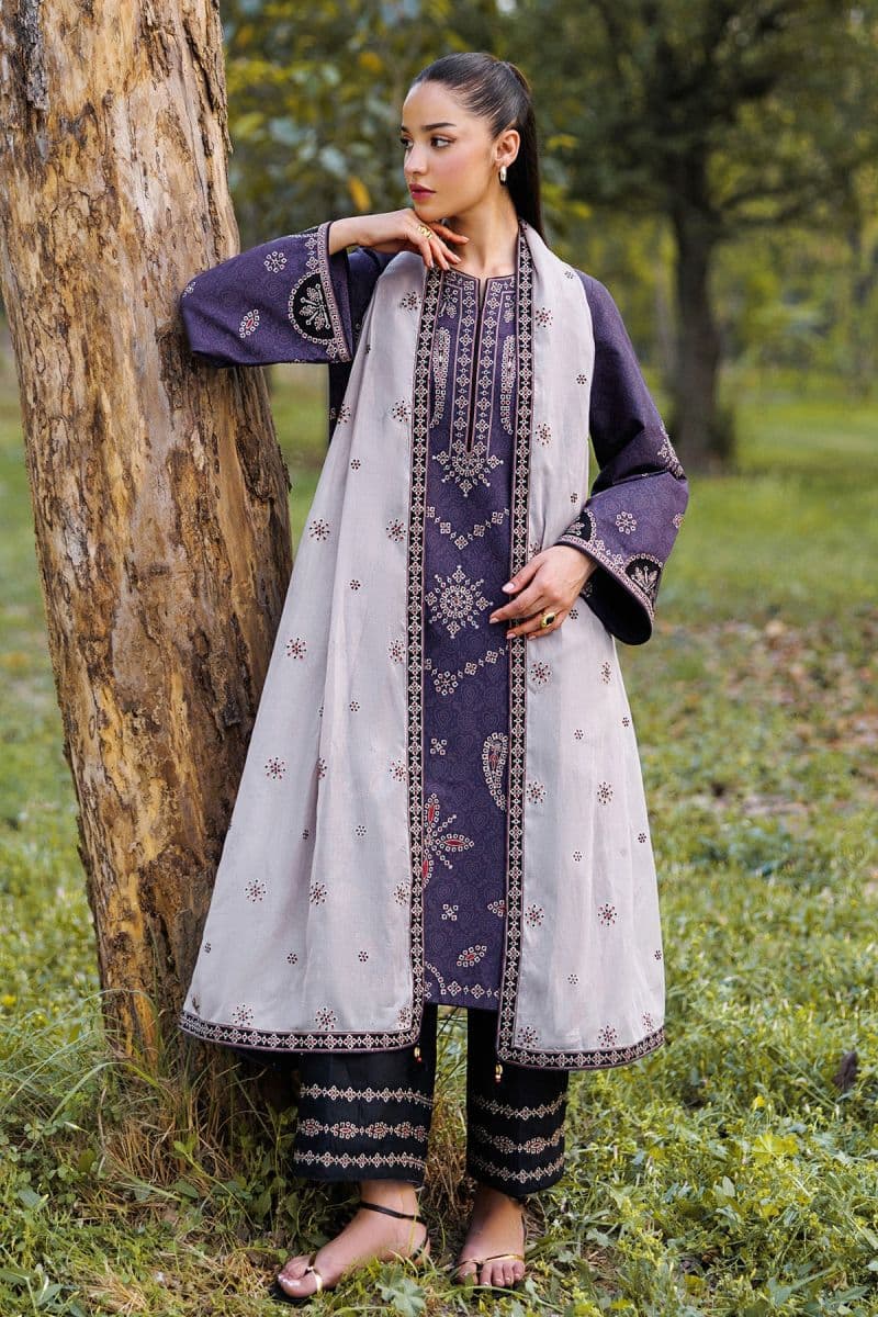 Embroidered Cambric Ready-to-Wear Suit