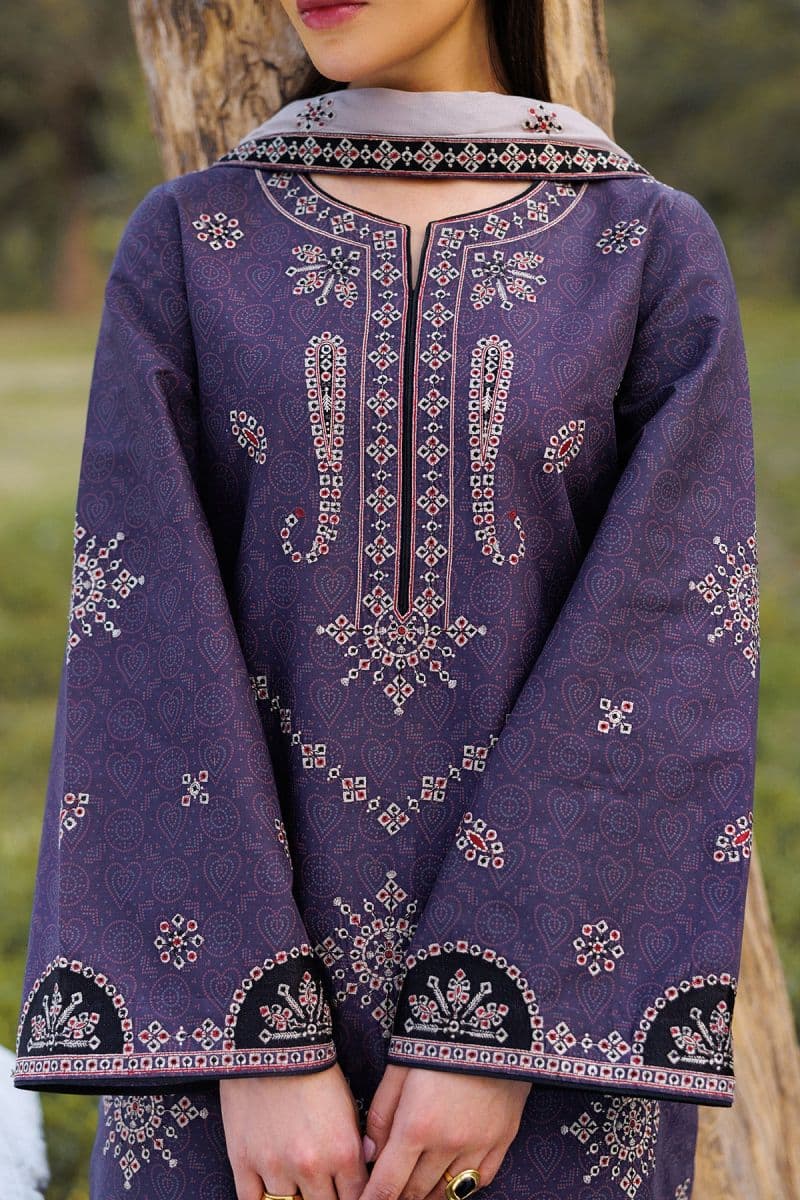 Embroidered Cambric Ready-to-Wear Suit