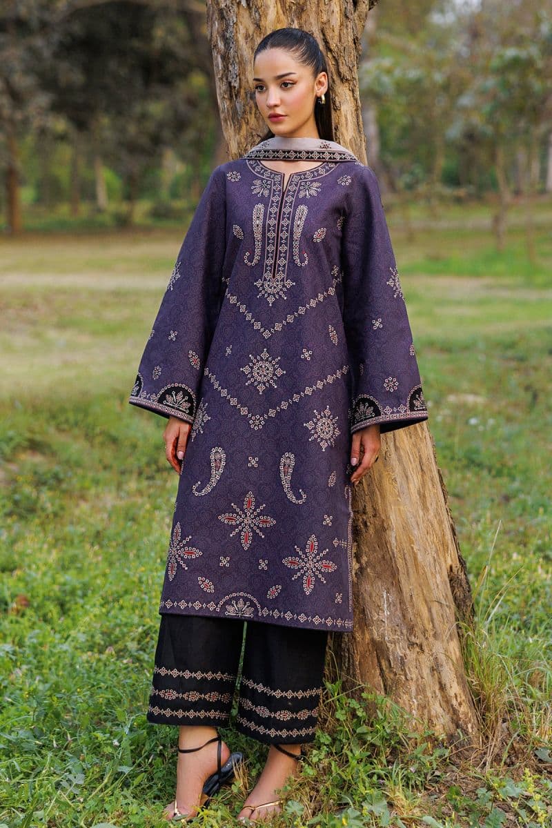 Embroidered Cambric Ready-to-Wear Suit