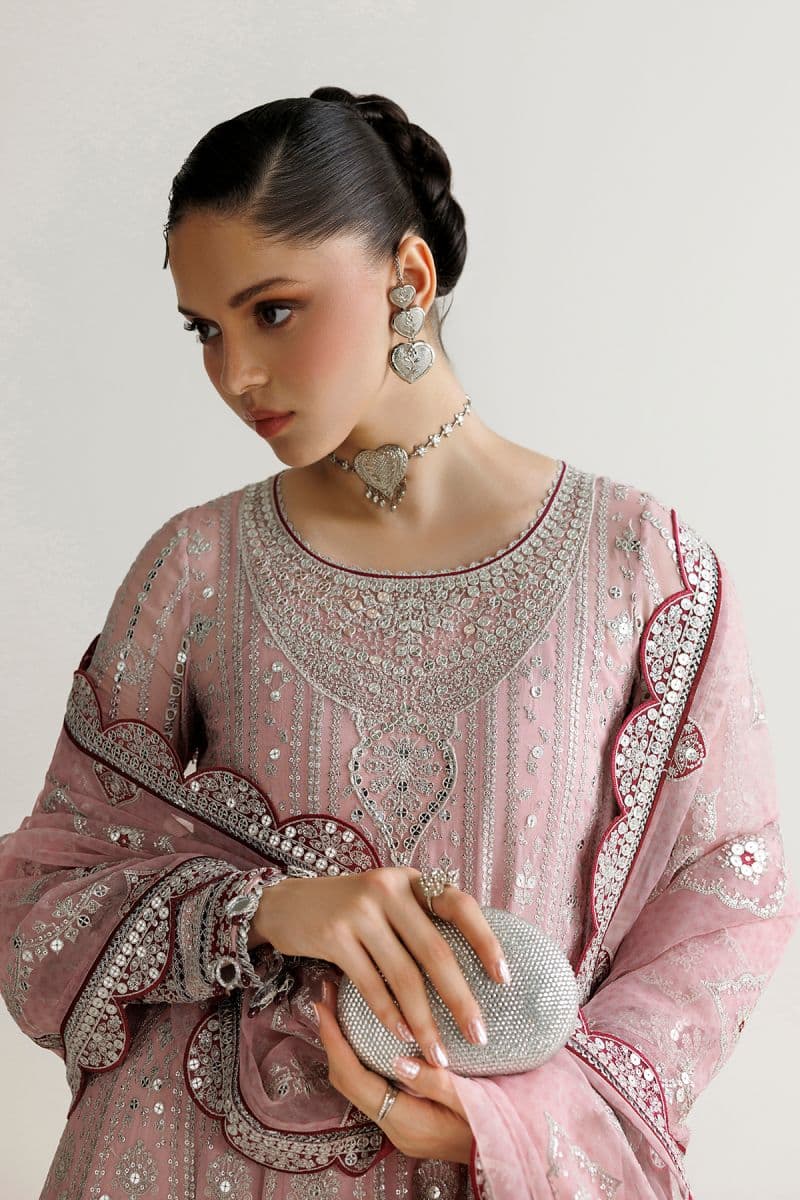 EMBROIDERED CHIFFON UC-3142