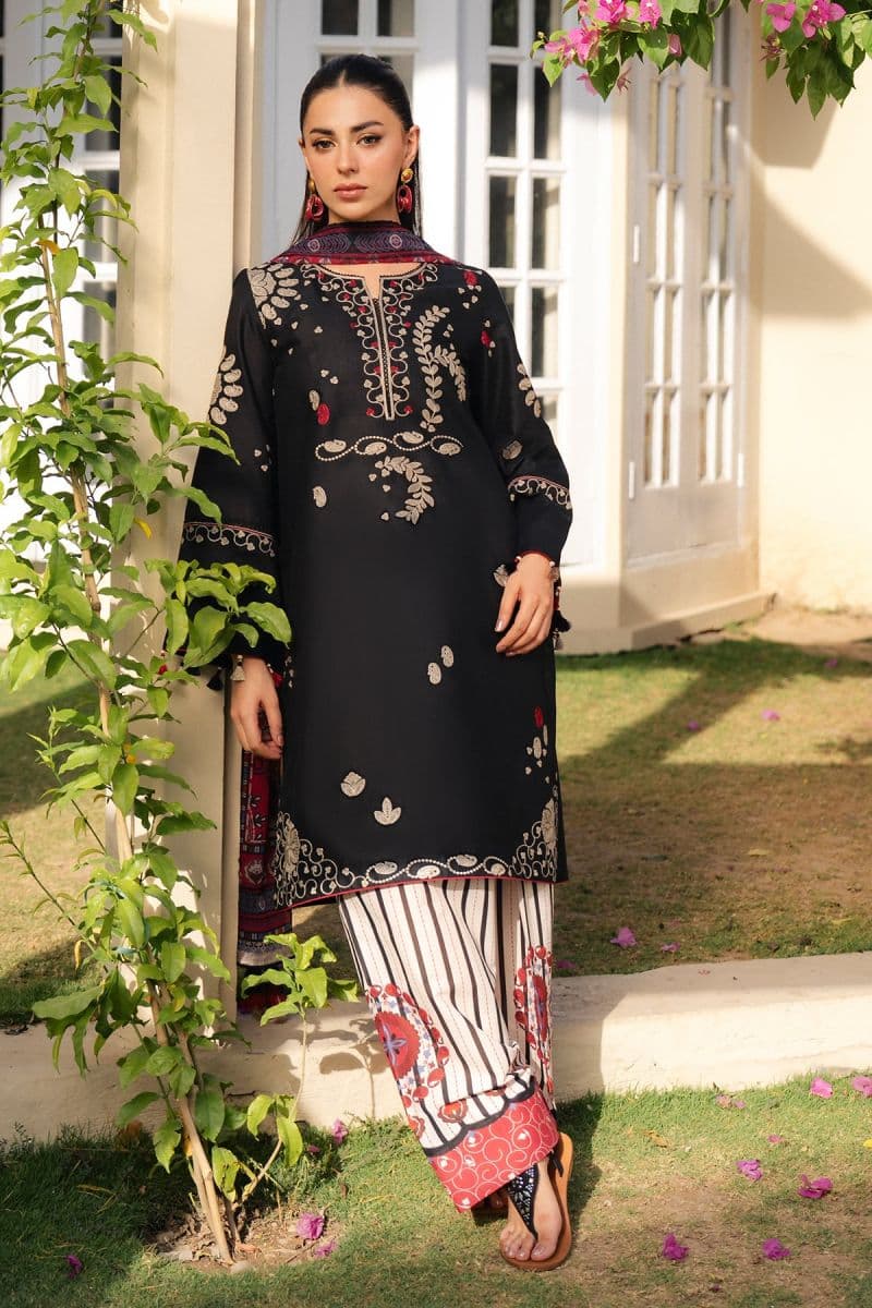 Embroidered Cambric Ready-to-Wear Suit (RTW-1326)