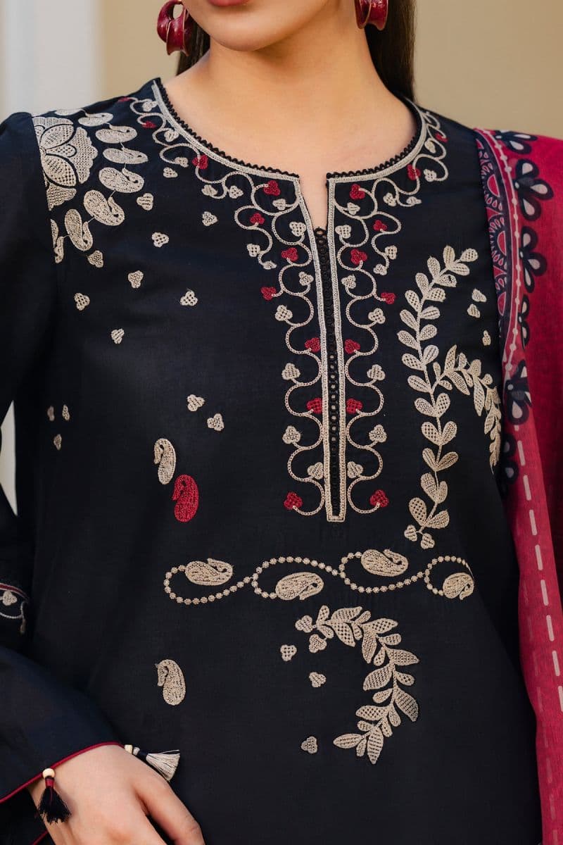 Embroidered Cambric Ready-to-Wear Suit (RTW-1326)