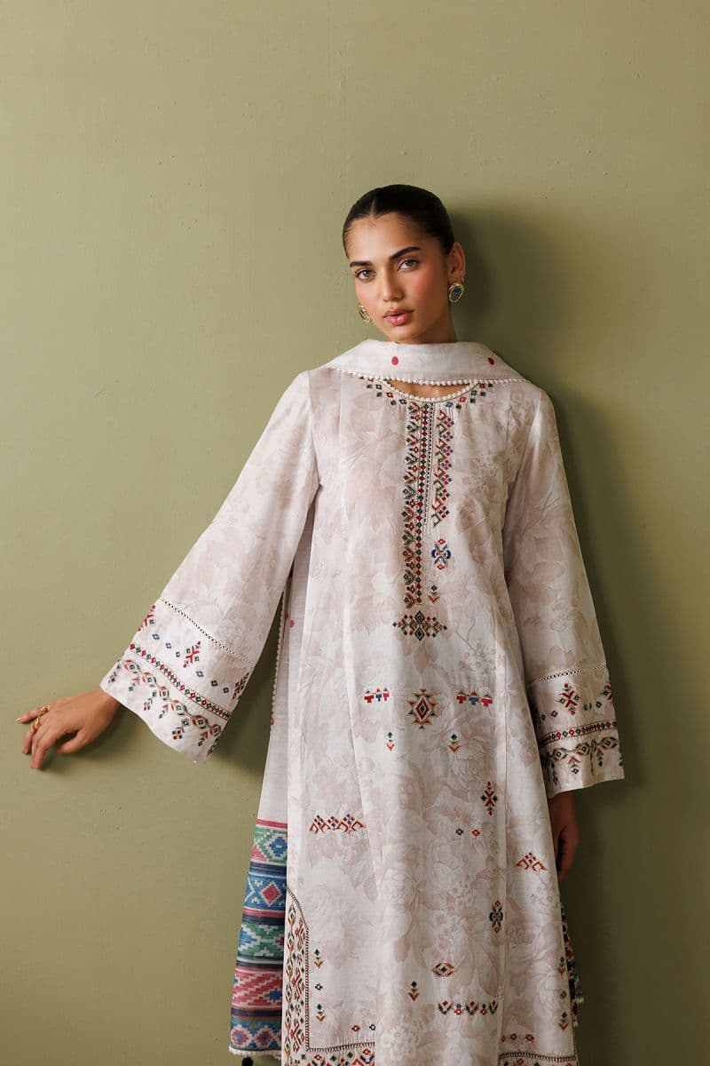 EMBROIDERED LAWN RTW-9373