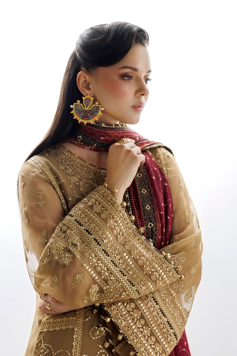 EMBROIDERED CHIFFON UC-3136 thumbnail