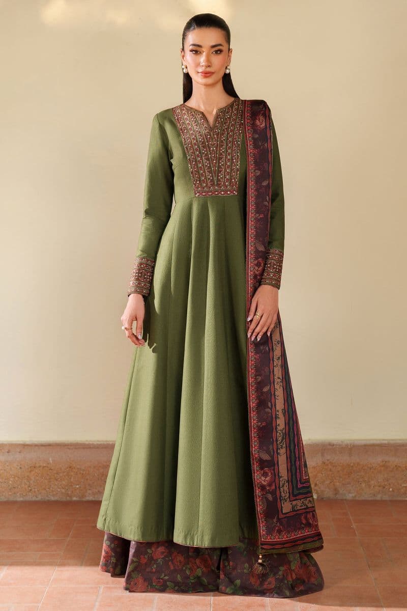 EMBROIDERED KHADDAR RTW-0197