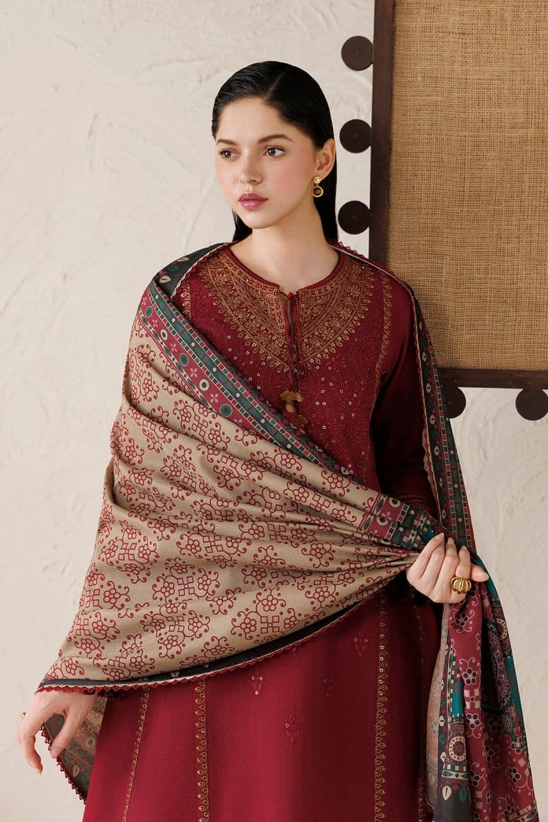 EMBROIDERED PREMIUM KHADDAR RTW-0252