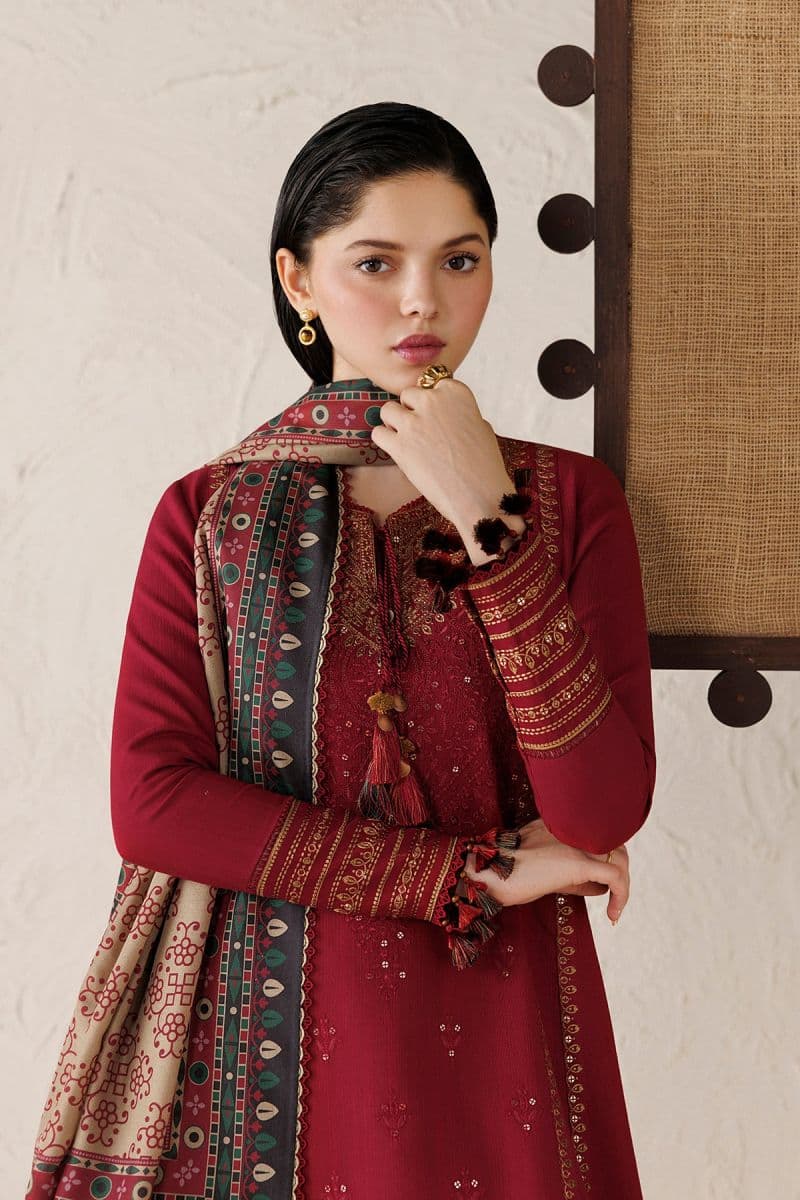 EMBROIDERED PREMIUM KHADDAR RTW-0252