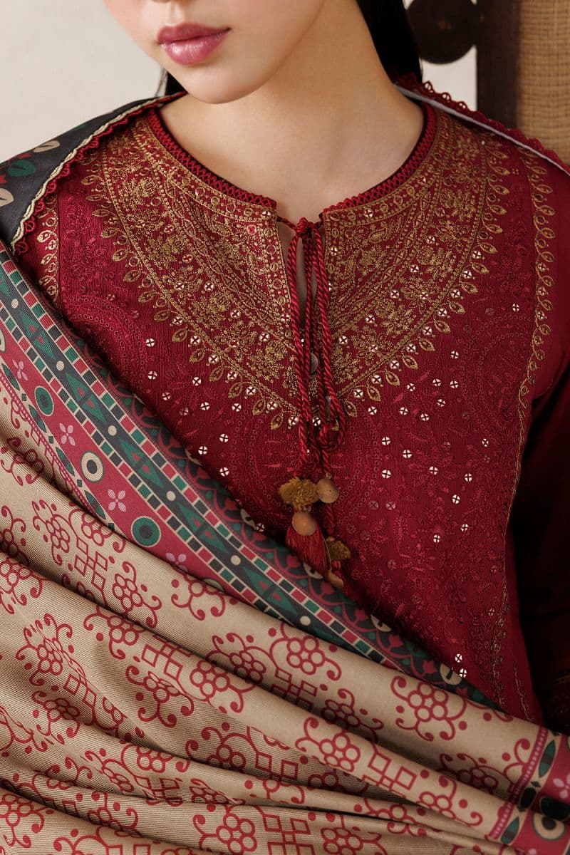 EMBROIDERED PREMIUM KHADDAR RTW-0252