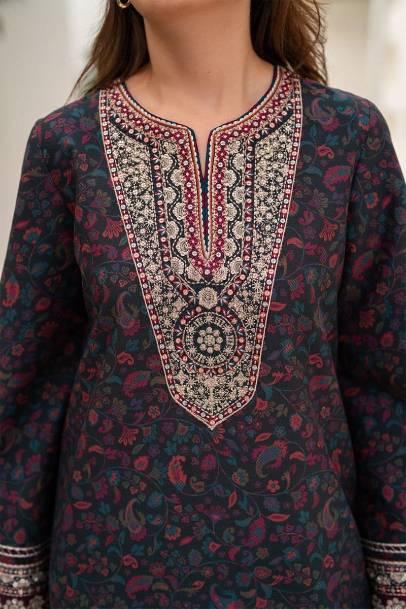 EMBROIDERED PREMIUM VISCOSE RTW-0098