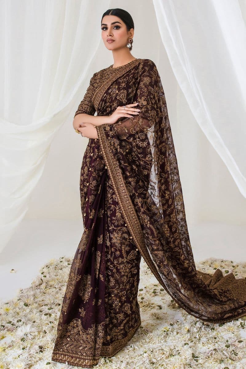 EMBROIDERED CHIFFON UC-3002