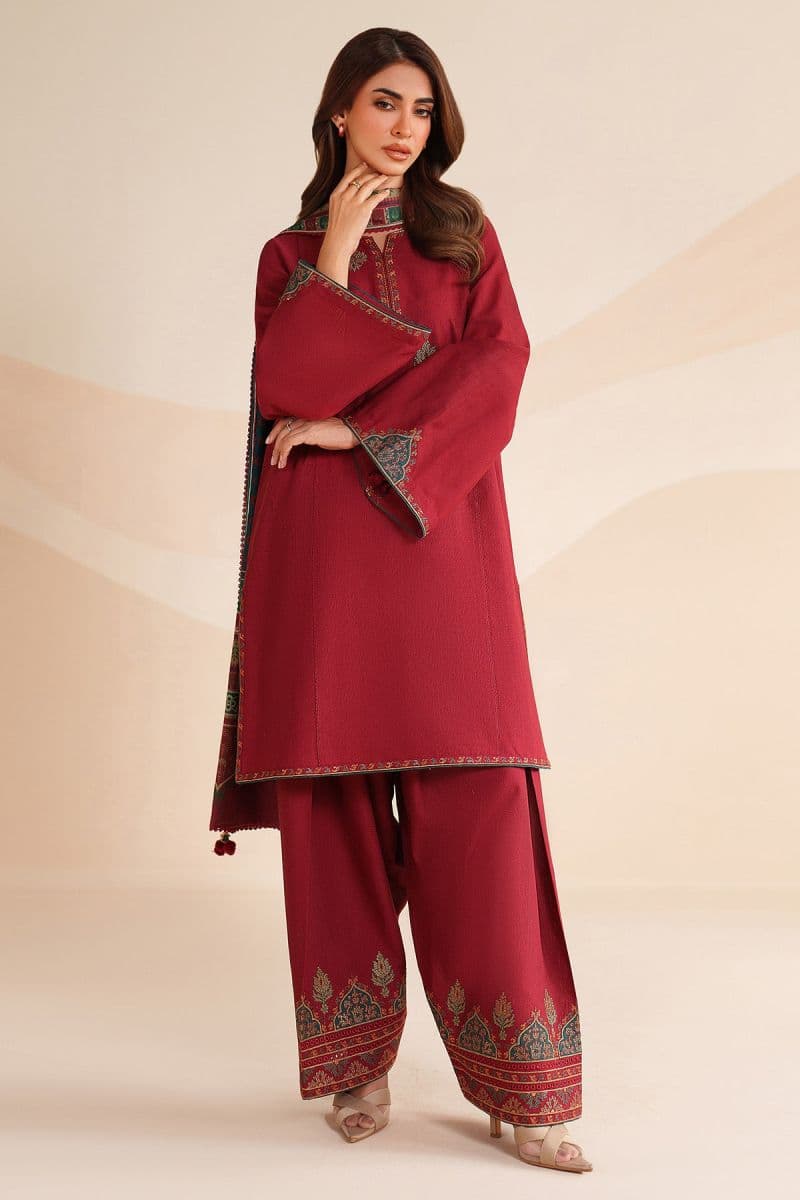 EMBROIDERED KHADDAR UW-0240