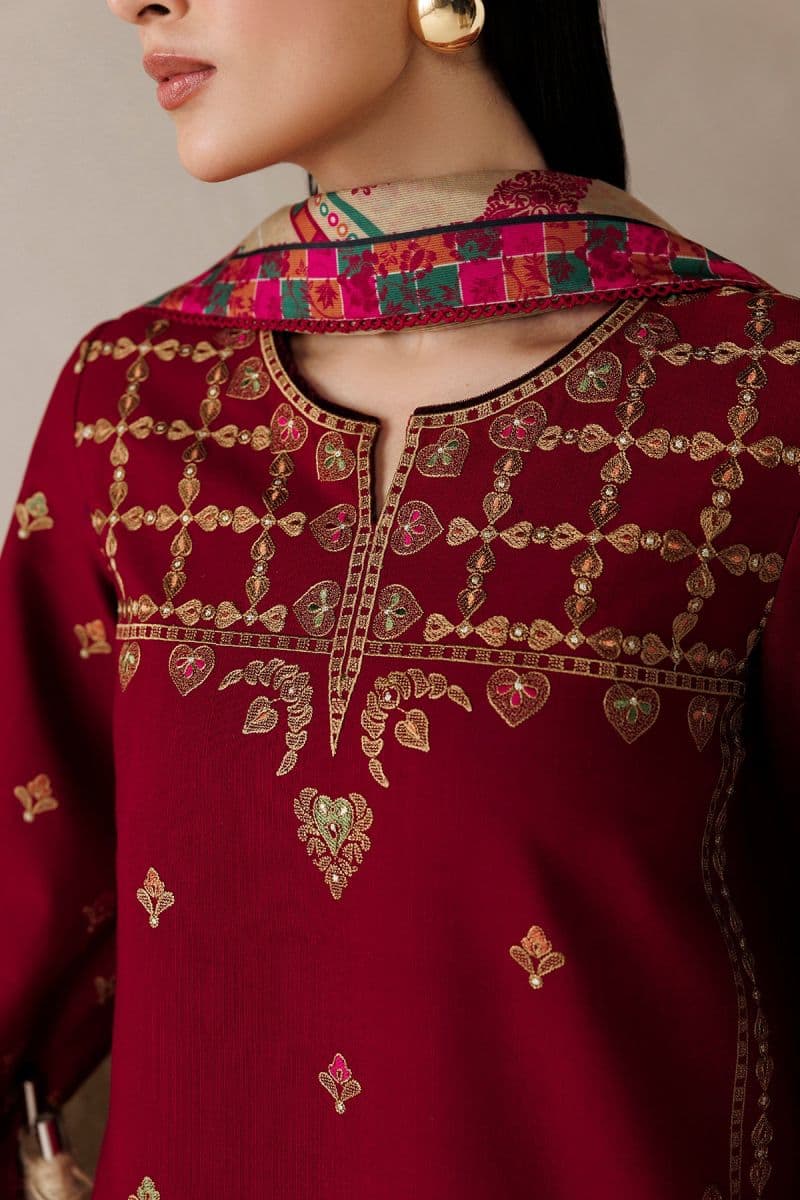 EMBROIDERED PREMIUM KHADDAR UW-0287 thumbnail