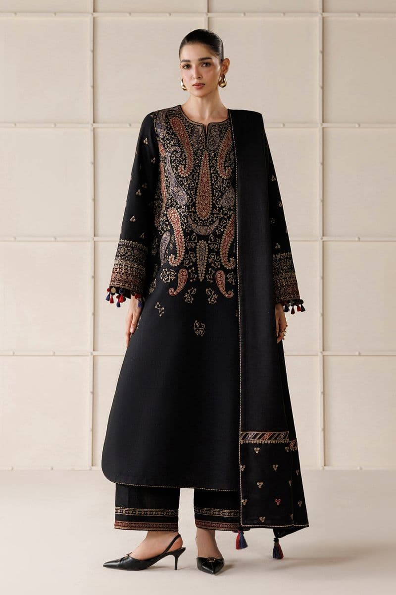 Embroidered Khaddar Unstitched Suit (UW-0295)
