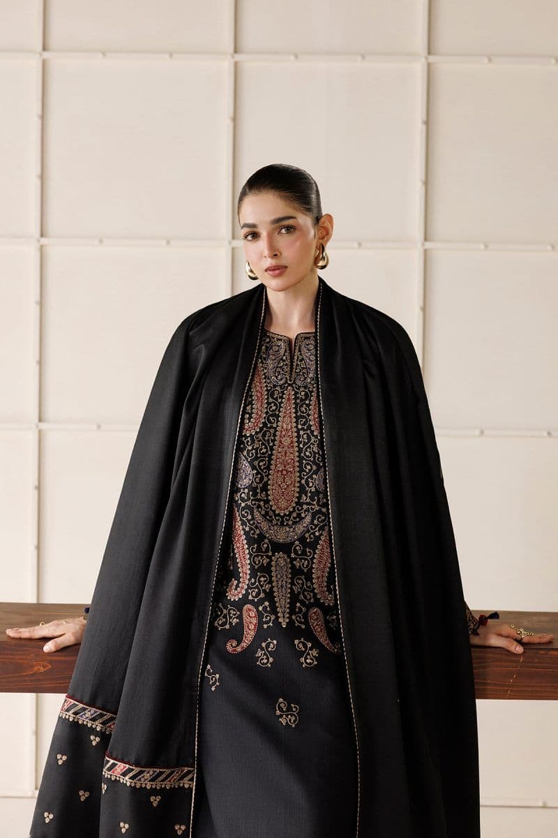 Embroidered Khaddar Unstitched Suit (UW-0295)