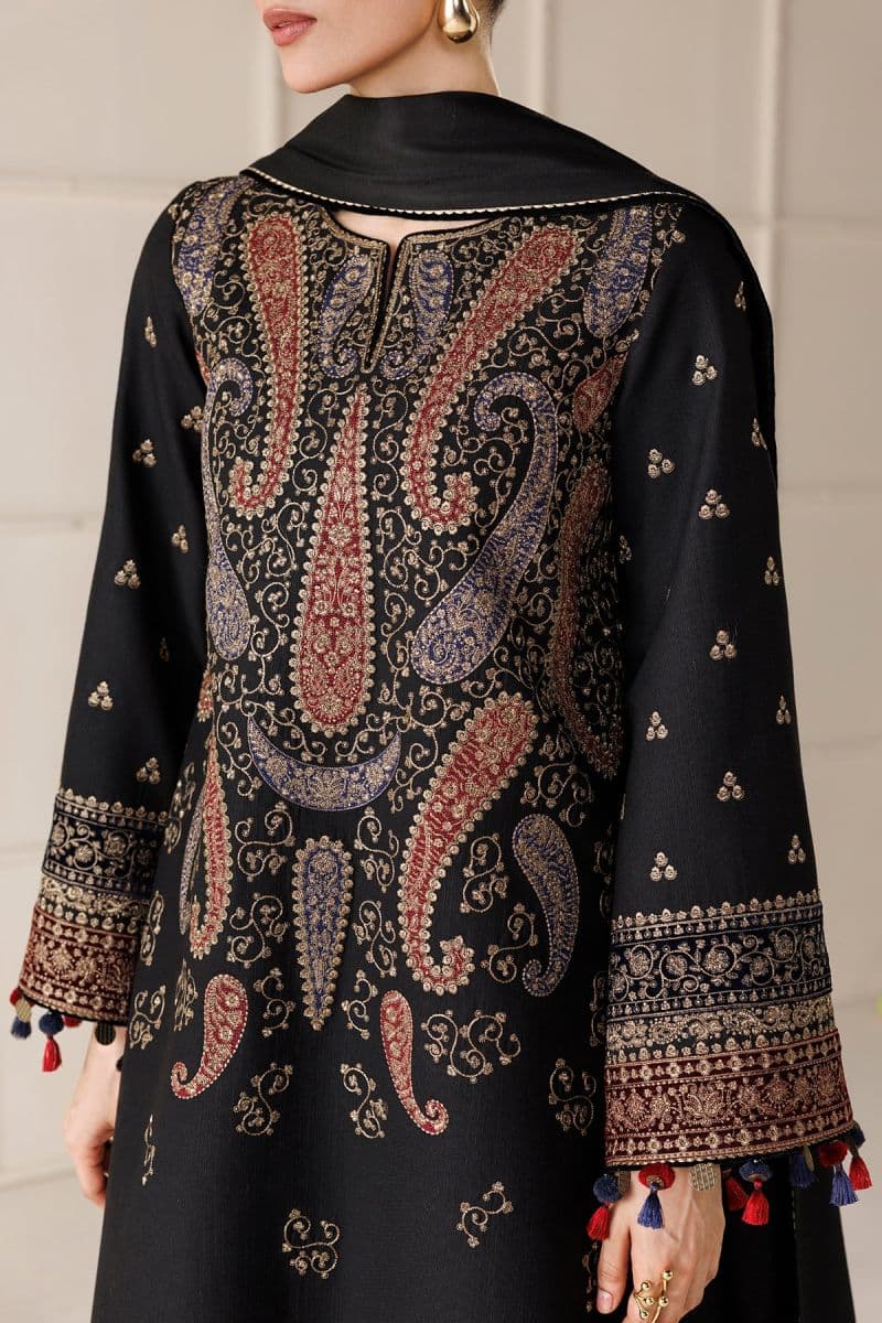 Embroidered Khaddar Unstitched Suit (UW-0295)