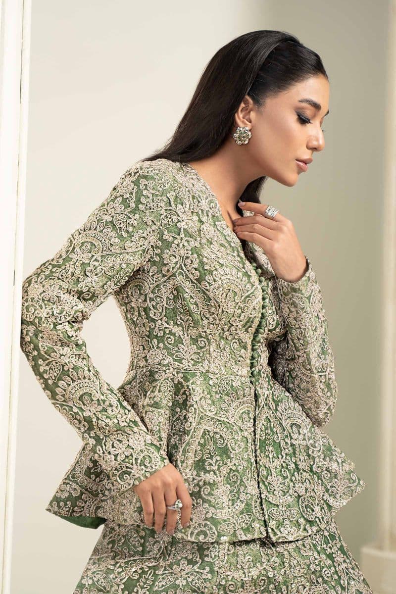 Embroidered Zari Net Fabric (1Pc) | LF-729 thumbnail