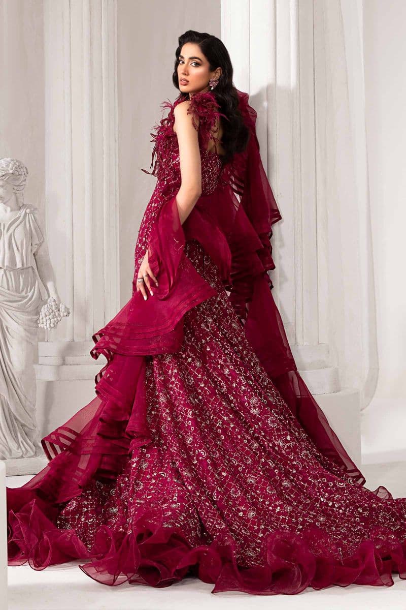 Embroidered Poly Net Fabric (2Pcs) | LF-705 thumbnail