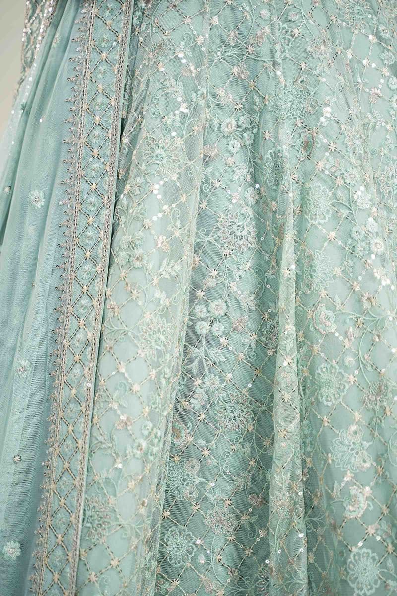 Embroidered Poly Net Fabric (2Pcs) | LF-706 thumbnail
