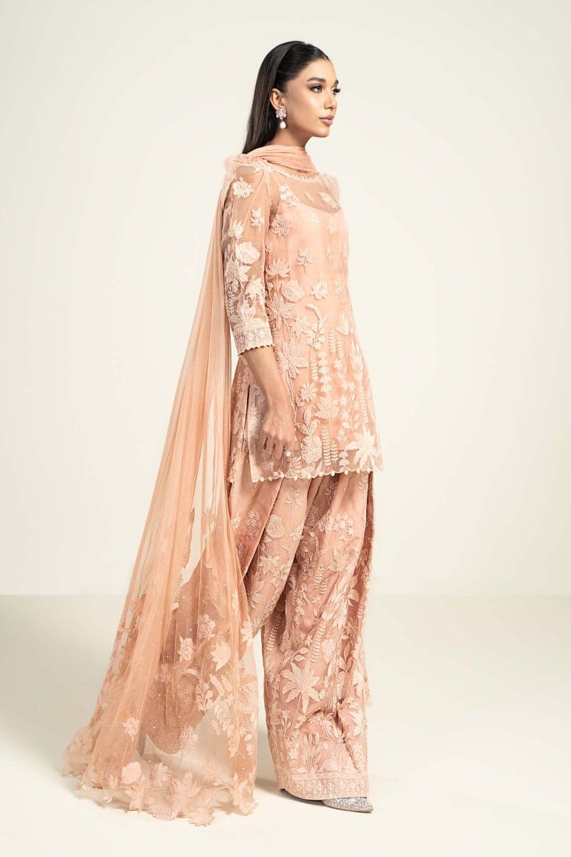Embroidered Organza Fabric (1Pc) | LF-710 thumbnail