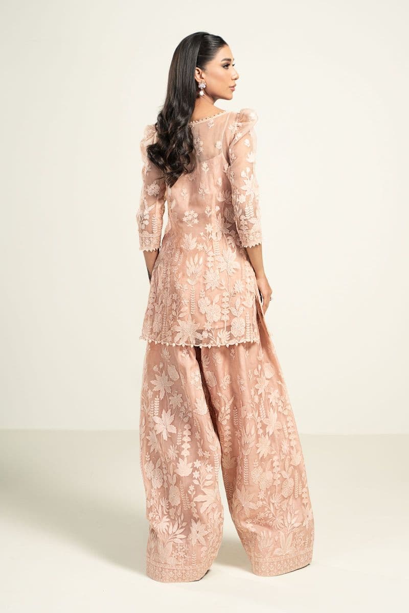 Embroidered Organza Fabric (1Pc) | LF-710 thumbnail