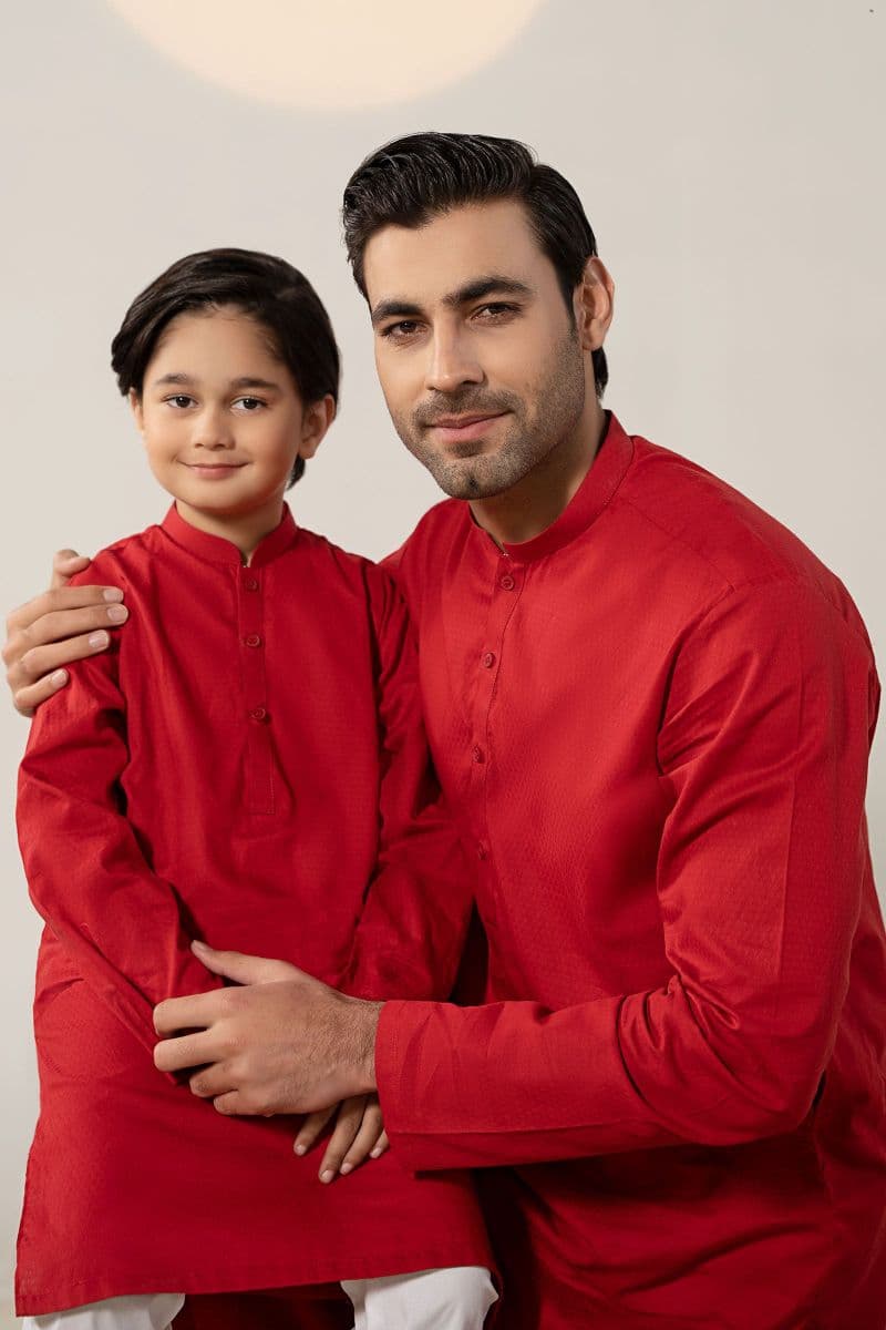 Self Dobby Kurta