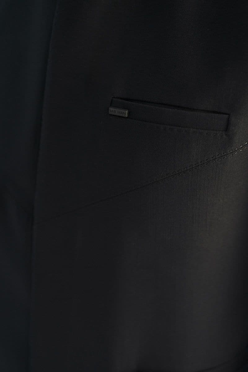 Tropical Black Waistcoat