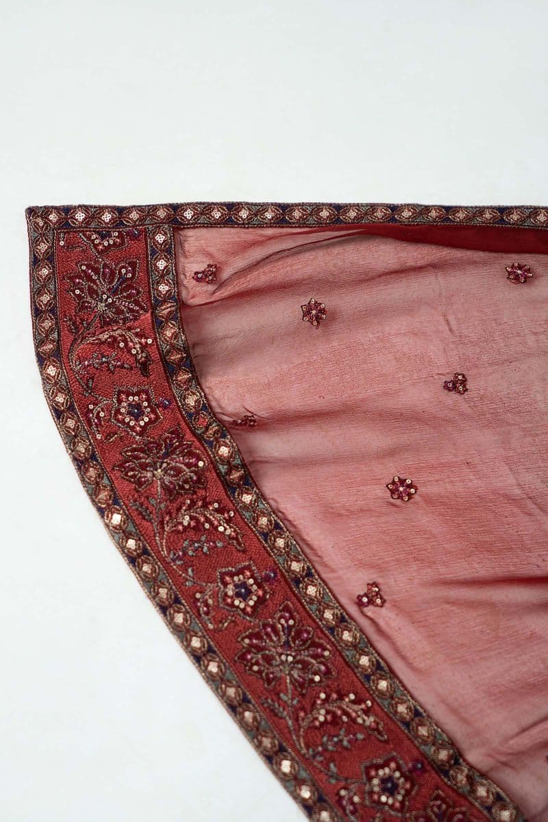 Embroidered Chiffon Fabric (2Pcs) | LF-914 thumbnail