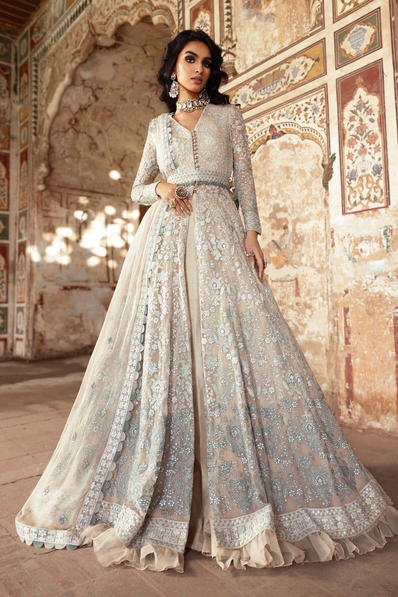 Embroidered Chiffon Fabric (2Pcs) | LF-918 thumbnail