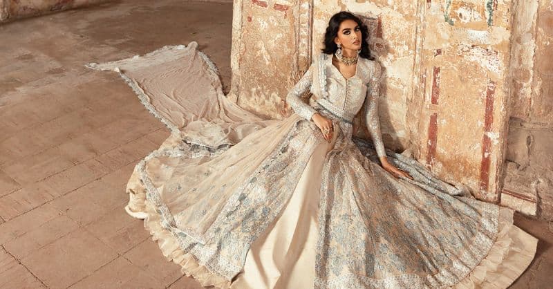 Embroidered Chiffon Fabric (2Pcs) | LF-918 thumbnail