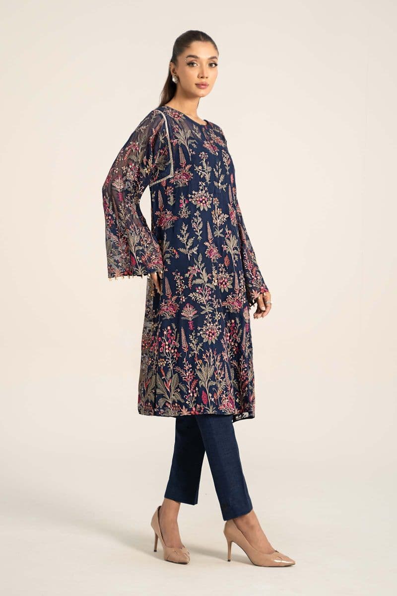 Embroidered Chiffon Fabric (1Pc) | LF-716 thumbnail