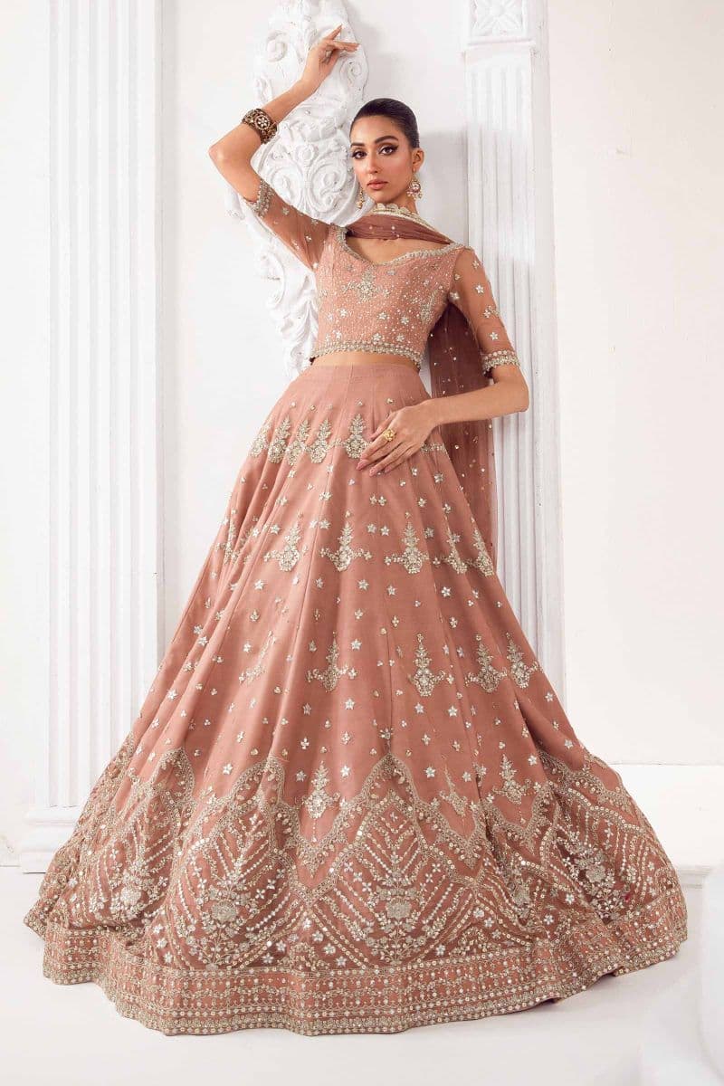 Embroidered Poly Net Fabric (1Pc) | LF-708 thumbnail