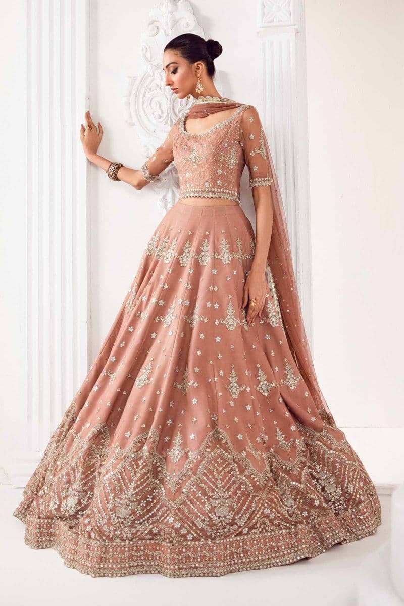 Embroidered Poly Net Fabric (1Pc) | LF-708 thumbnail